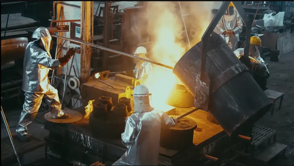 fundición de metales aleaciones industriales conmetal chile